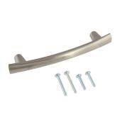 Style Selections 10-Pack 3-in Center-To-Center Satin Nickel Arched Cabinet Pull