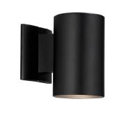 Kichler Lighting Portfolio 7-in, 1-Light Black Wall Sconce