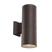 Lucid Lighting 10.0-in H Black LED Outdoor Wall Light