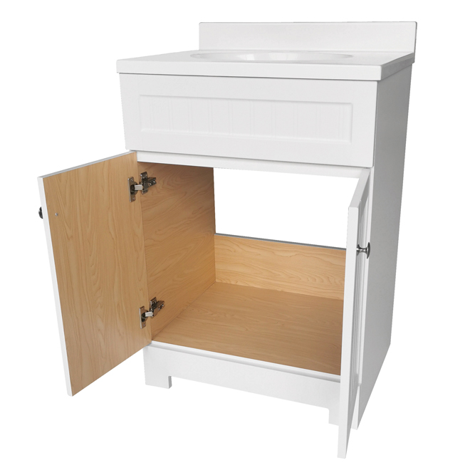 Style Selections Ellenbee 24-in White Bathroom Vanity