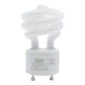 Feit Compact Fluorescent Frosted Glass Bulb - 60-Watt - GU24 Base - Spiral