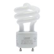 Feit Fluo-Compact Spiral G24 Bulb - 900 Lumens - Frosted Soft White - 13-Watt