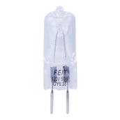 Ampoule halogène de Feit Electric, blanc brillant, intensité réglable, culot T4 G6,35, 120 V, 50 W