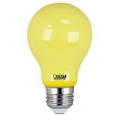 Ampoule DEL anti-insectes Feit Electric, A19, E-26, 60 W, verre, jaune