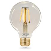 Ampoule DEL G25, 5 W, intensité variable, blanc doux