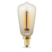 Ampoule rétro ST15 E-12, variable 3 W, blanc doux, 2/pqt