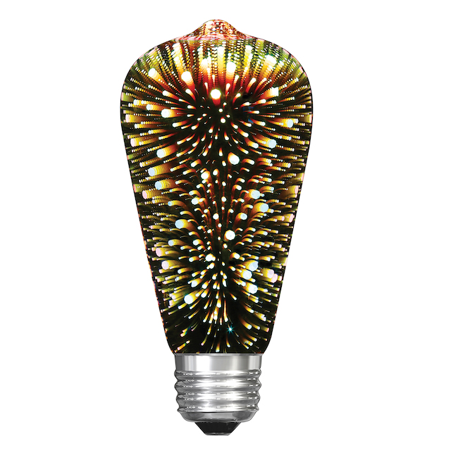 Ampoule Feit Electric DEL à prisme à effet feux d'artifice 3D infinity ST19