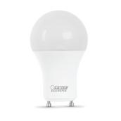 Ampoule DEL A19 par Feit Electric, équivalente à 100 W, culot à broches GU24, intensité variable, blanc doux