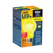 Feit Electric 60-Watts A19 Yellow LED Bug Light Bulb