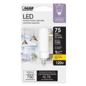 Feit Electric 75-W E11 T4 Warm White LED Light Bulb - 1/Pk