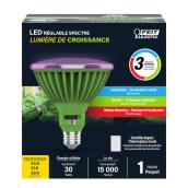 FEIT Electric LED Light Bulb PAR38 30 W for Growing Plants - Adjustable Spectrum