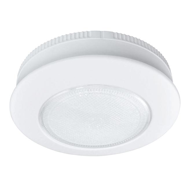 Ecolight 3-in White LED Battery Puck Light - 3-Pack