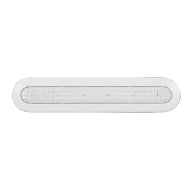 Lampe DEL blanche pour dessous d'armoire à piles Ecolight, 12 po