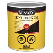 Teinture en gel Minwax multi-surface huile premium 946 ml noir