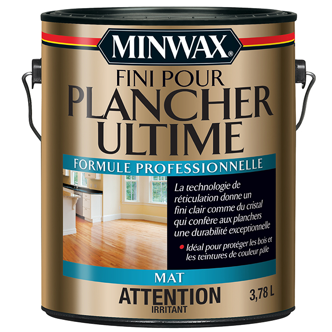 Fini pour plancher Ultime Professionnel, 3,78 l, clair mat