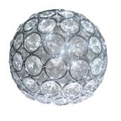 Style Selections Ladura 4.75-in Crystal Vanity Light Shade