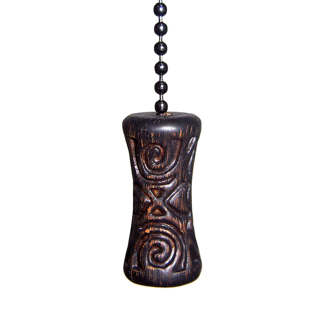 Harbor Breeze 1-Pack - 1-in x 7-in Bronze Hourglass Pull Chain