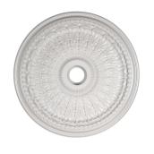 Portfolio White Classic Ceiling Medallion 27-in