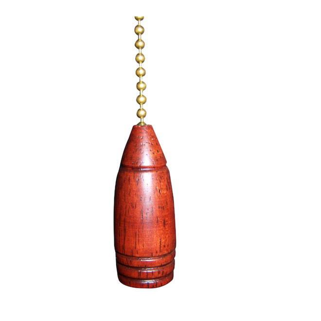 Harbor Breeze 7-in Oak Ceiling Fan Pull Chain