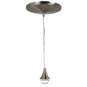 Style Selections Polished Nickel Pendant Light Conversion Kit