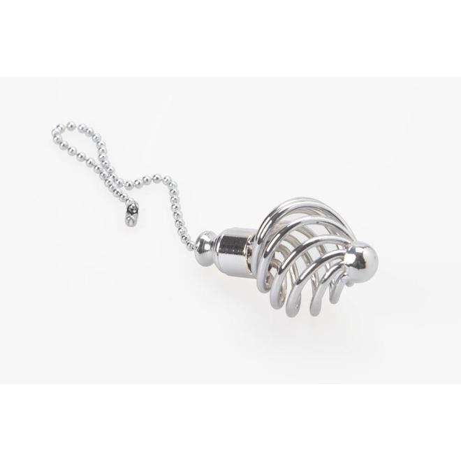 Litex 7.5-in Chrome Metal Pull Chain