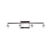 Style Selections 4-Light 4.5 Chrome Vanity light bar