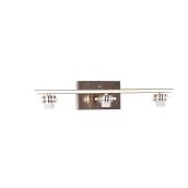 Style Selections 3-Light 4.75 Champagne Gold Rectangle Vanity light bar