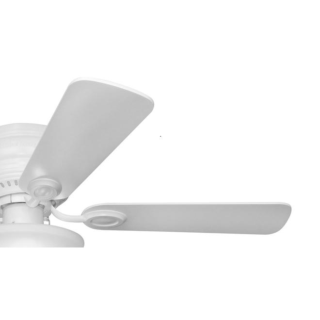 Harbor Breeze Mayfield 44-in White Ceiling Fan with LED Lights (5-Blade)