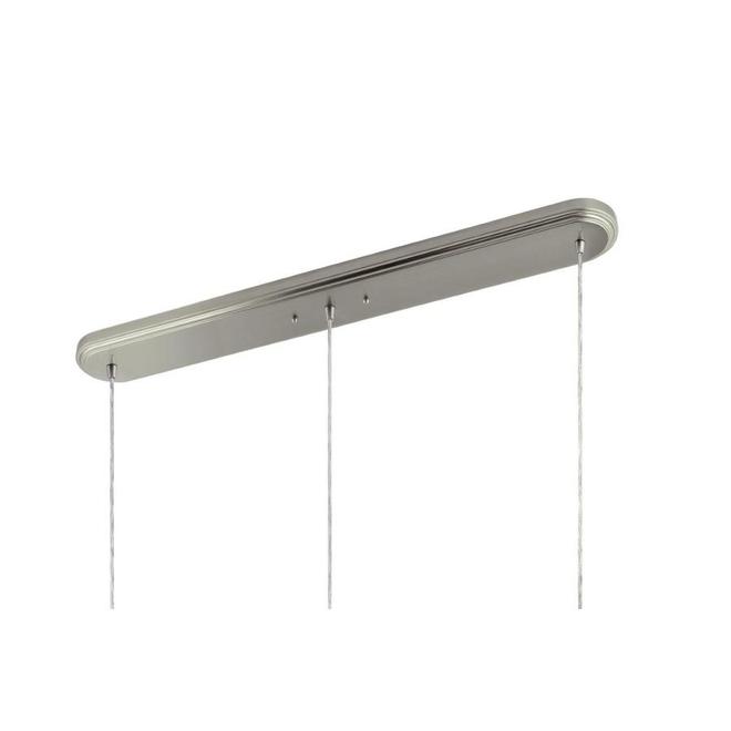 Style Selections 36-in Polished Nickel Hardwired Mini  Pendant