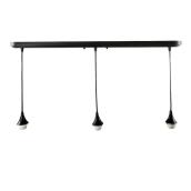 Portfolio 3Lt Black Mini Pendant Fitter