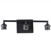 Portfolio Vanity 3-Light Track Light - Matte Black