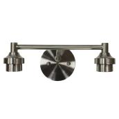 Portfolio Vanity 2-Light Track Light - Brushed Nickel