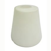 Portfolio White Cone Glass Shade