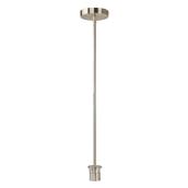 Style Selections 1 Light Brushed Nickel Pendant Fitter