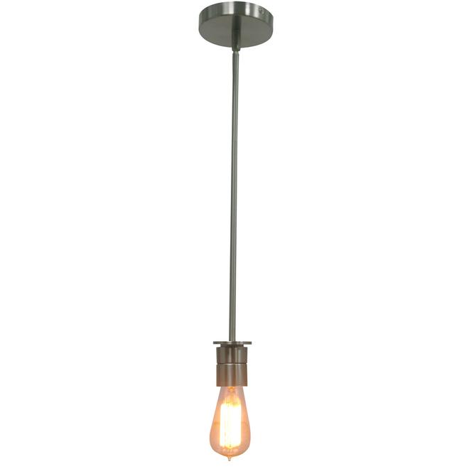 Style Selections 1 Light Brushed Nickel Pendant Fitter