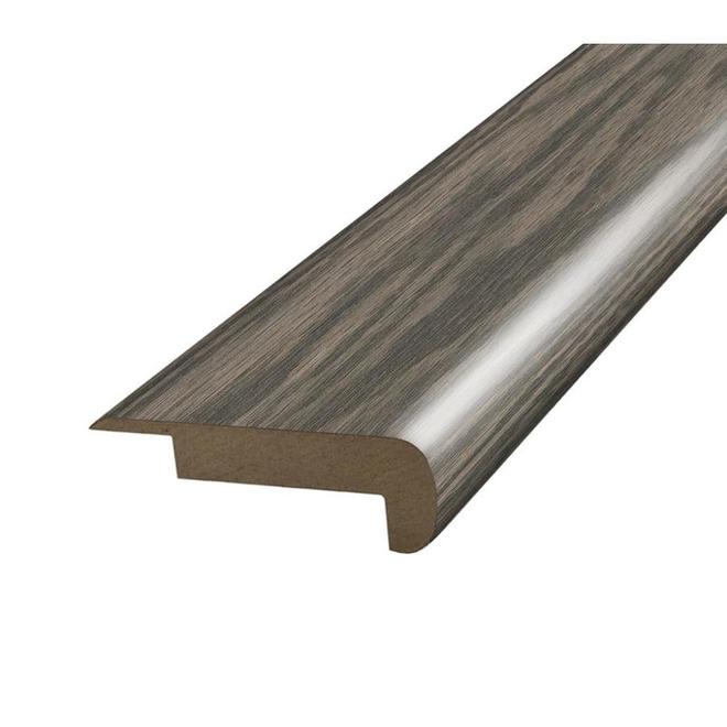 Oak Stair Nosing - 2 3/8in x 78 3/4in - Medium Taupe