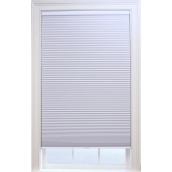 Store alvéolé obscurcissant sans cordon, 46" x 64", blanc