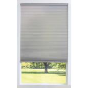 Allen + roth Light Filtering 1-in Cordless Cellular Shade - 39-in W x 64-in H - Grey