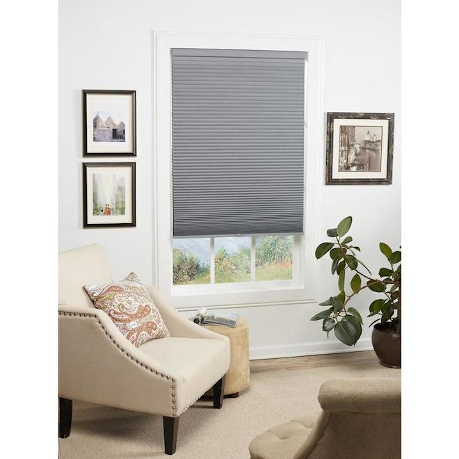 allen + roth 43.5-in x 54-in White Blackout Cordless Cellular Shade in the  Window Shades department at