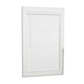 Allen + Roth Faux Wood Blind 59-in x 64-in x 2-In Cordless White
