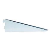 Style Selections 9-in White Double Track Shelf Bracket - 1-Pack