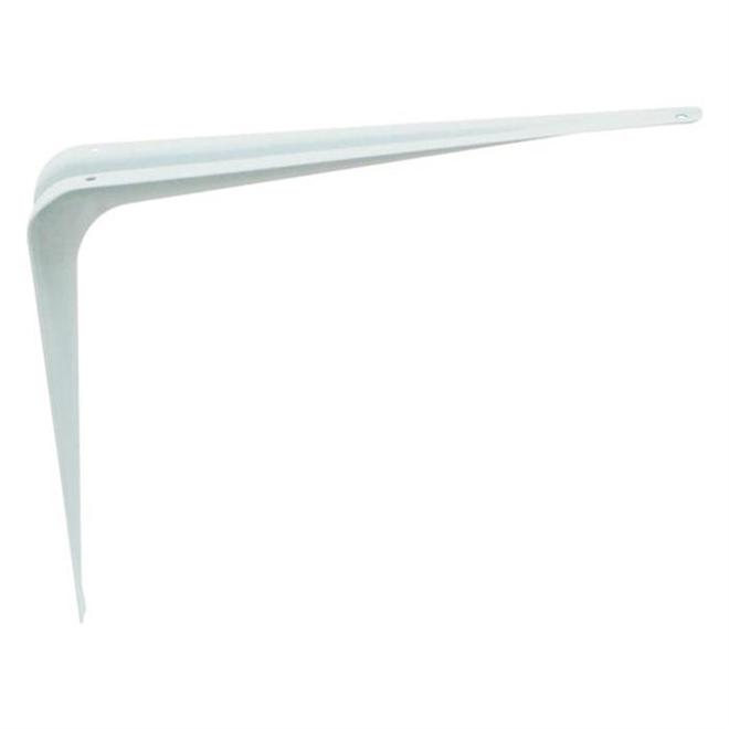 Style Selections 10in White HeavyDuty Shelf Bracket 1Pack