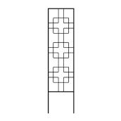 Treillis Zen Garden Accents, acier, 24 x 48-in, noir