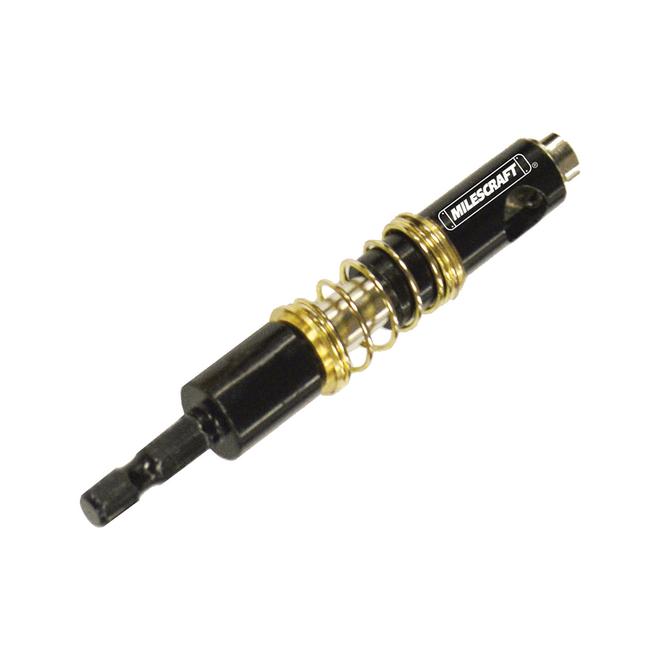 Milescraft Self-Centering Custom Spring-Loaded Brad Point Drill Bit - 1/4-in