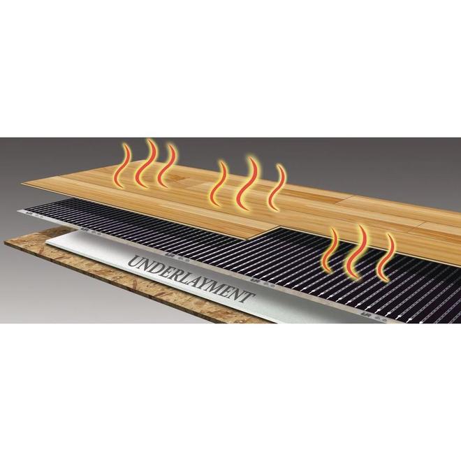 QuietWarmth Radiant Heat Membrane - 15-sq. ft.