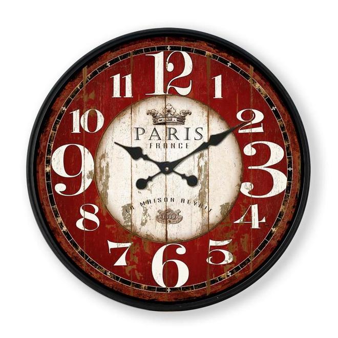 Ergo Paris 32-in Battery-Operated Clock