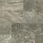 Armstrong Whisper Grey Vinyl Sheet Flooring - Low-Gloss - 12-ft W - 10-mm