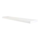 Style Selections Wall Mounted White Hidden Bracket Shelf