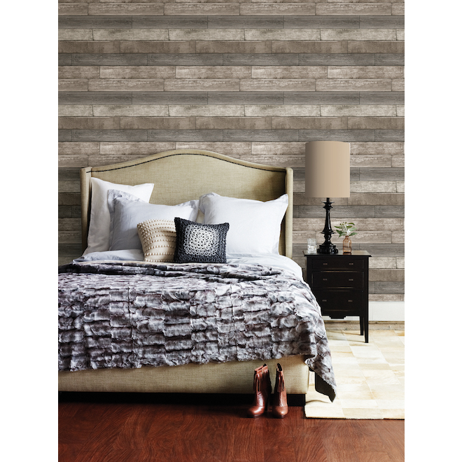 Brewster Home Fashions Blarney Marble Stripe Paintable Textured Vinyl  Wallpaper  The Home Depot Canada