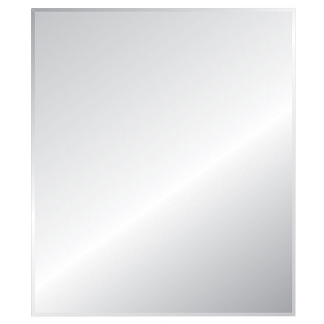 STYLE SELECTIONS Frameless BeveledEdge Rectangle Wall Mirror 24" x